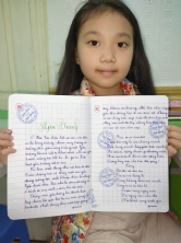 Luyện viết nhanh viết đẹp cho học sinh gần tiểu học Phan Đình Giót quận Thanh Xuân